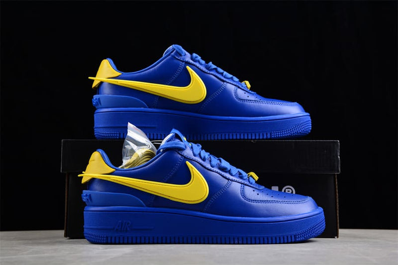 Ambush x Nike Air Force 1 Low Game Royal and Vivid Sulphur