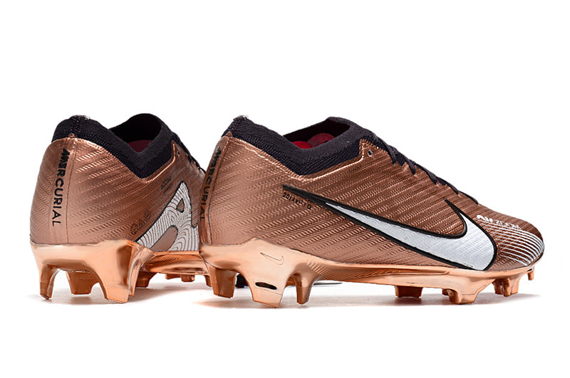 Chuteira Infantil Campo Nike Air Zoom Mercurial Vapor 15 Elite FG Cobre "Generation Pack"