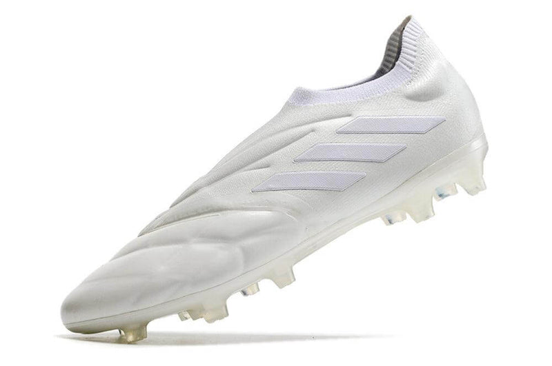 Chuteira Campo Adidas Copa Pure+ FG Branca "Pearlized Pack"