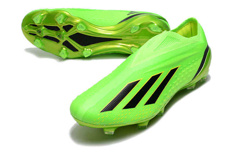 Chuteira Campo Adidas X Speedportal+ FG Verde "Game Data Pack"