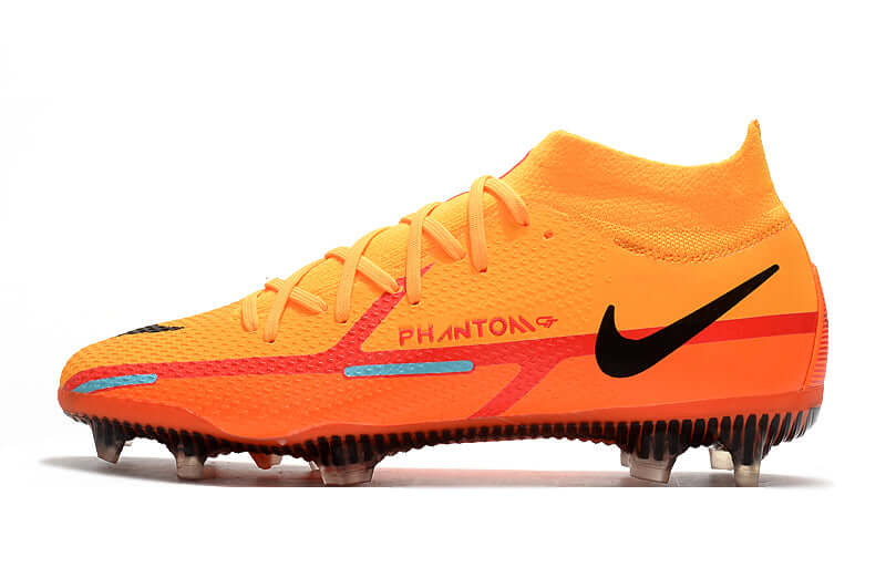 Chuteira Campo Nike Phantom GT2 DF Elite FG Laranja "Blueprint Pack"