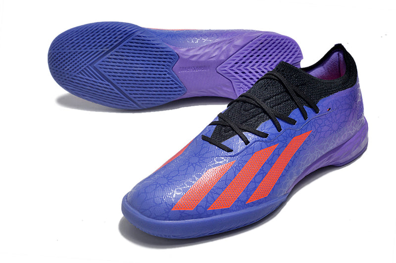 Chuteira Futsal Adidas X CrazyFast.1 IC Roxa "Salah"