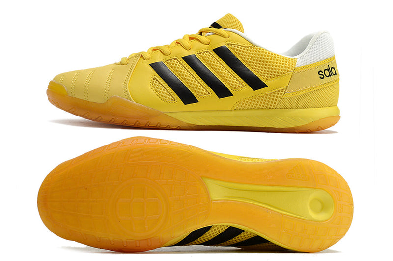 Chuteira Futsal Adidas Top Sala IC Amarela e Preta