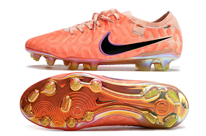 Chuteira Campo Nike Tiempo Legend 10 Elite FG Laranja "United Pack"