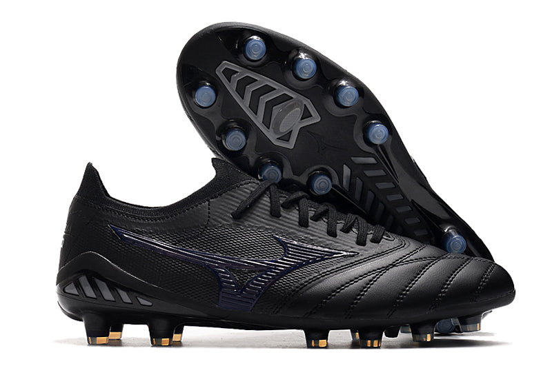 Chuteira Campo Mizuno Morelia Neo 3 FG Preta