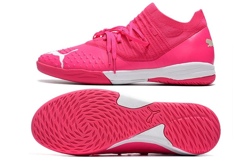 Chuteira Futsal Puma Future Z 1.3 IC Rosa