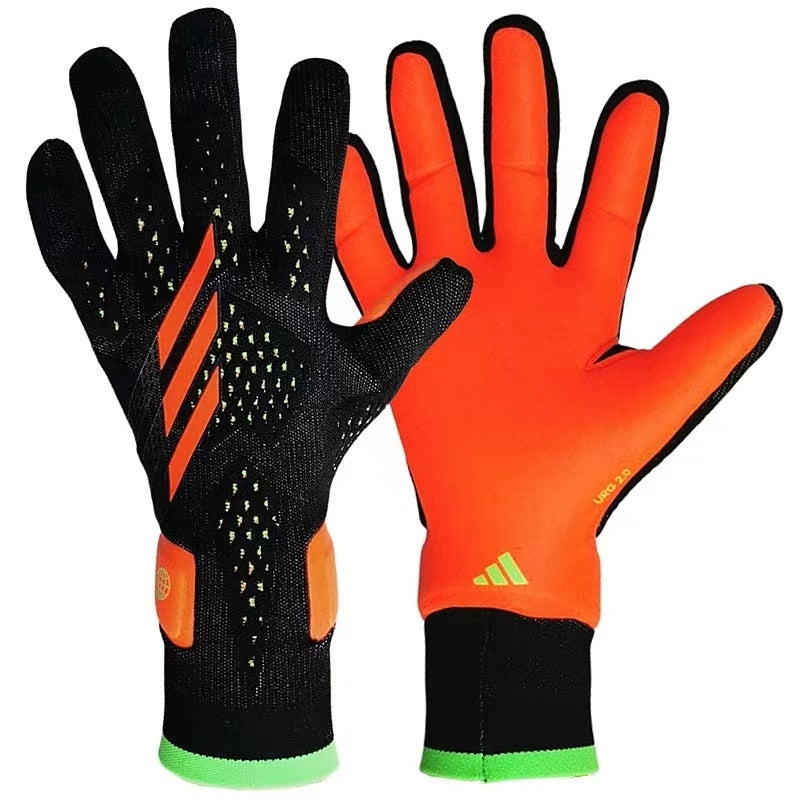 Luva de Goleiro Adidas X Speedportal Preta e Laranja