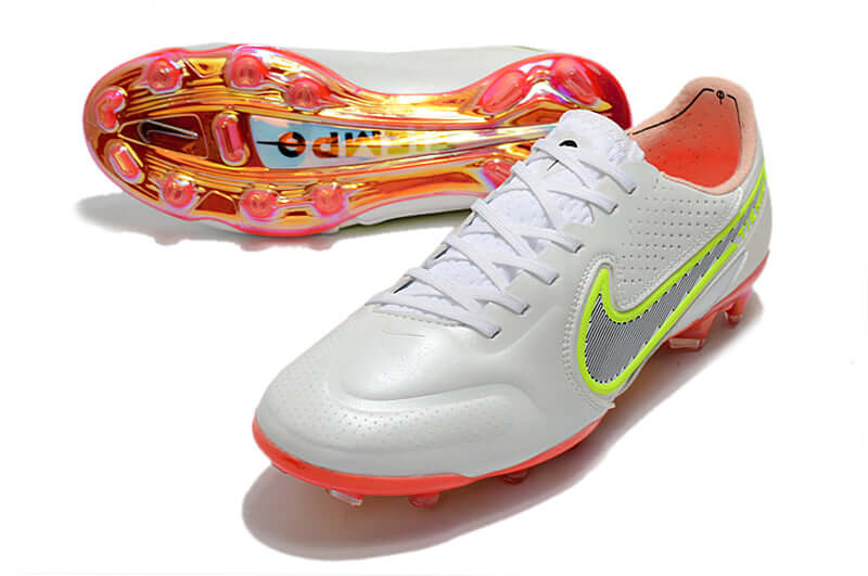 Chuteira Campo Nike Tiempo Legend 9 Elite FG Branca "Rawdacious Pack"