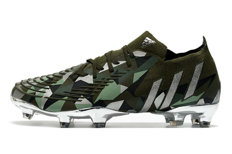 Chuteira Campo Adidas Predator Edge Crystal.1 FG Verde