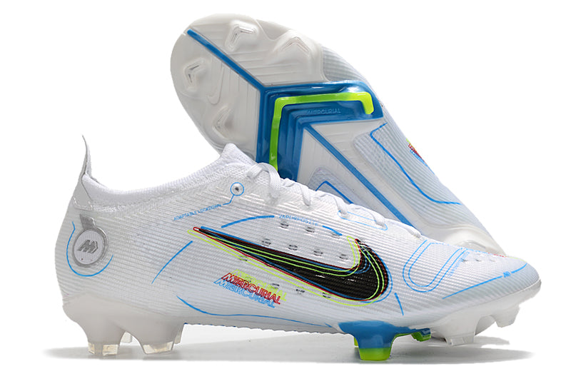 Chuteira Campo Nike Mercurial Vapor 14 FG Branca "Progress Pack"