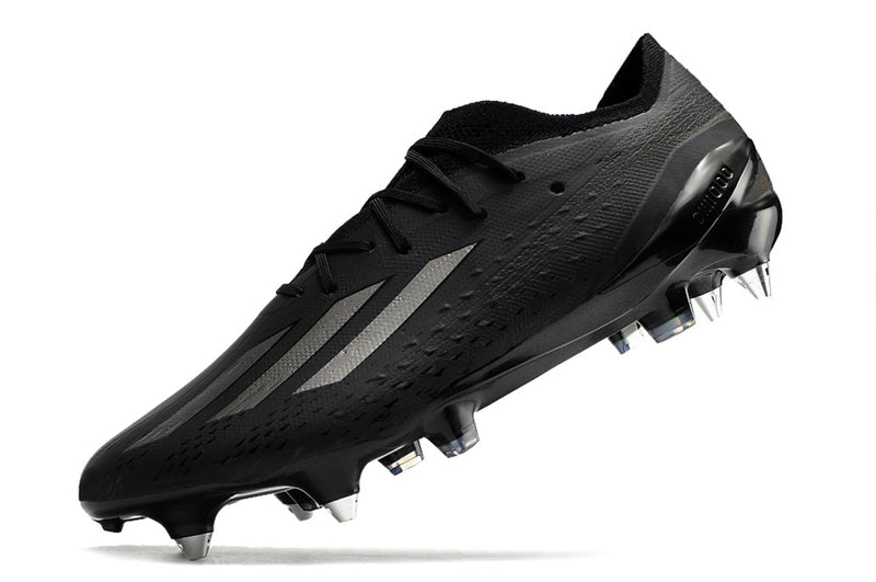 Chuteira Campo Adidas X Speedportal.1 Ponta de Aluminio Preta "NightStrike Pack"