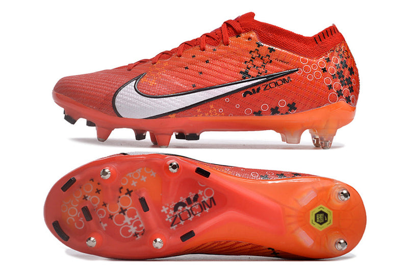 Chuteira Campo Nike Air Zoom Mercurial Vapor 15 Elite Ponta de Aluminio Vermelha "Dream Speed 7"