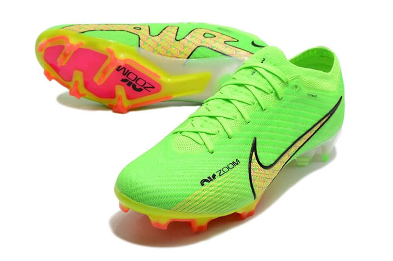 Chuteira Campo Nike Air Zoom Mercurial Vapor 15 Elite FG Verde