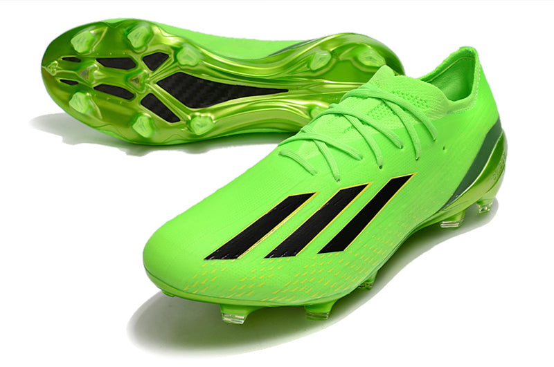 Chuteira Campo Adidas X Speedportal.1 FG Verde "Game Data Pack"