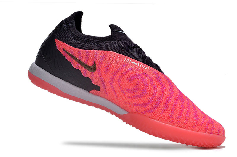 Chuteira Futsal Nike Phantom GX Elite IC Preta e Rosa "Generation Pack"