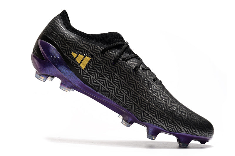 Chuteira Campo Adidas X Speedportal.1 FG Preto e Roxo