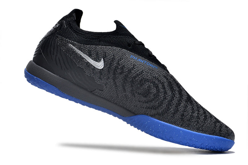 Chuteira Futsal Nike Phantom GX Elite IC Preta e Azul "Shadow Pack"