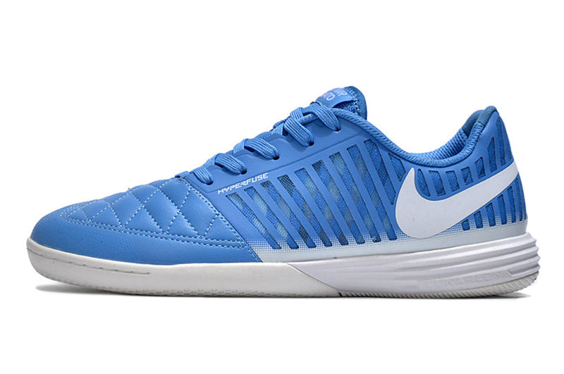 Chuteira Futsal Nike Lunar Gato II IC Azul e Branca