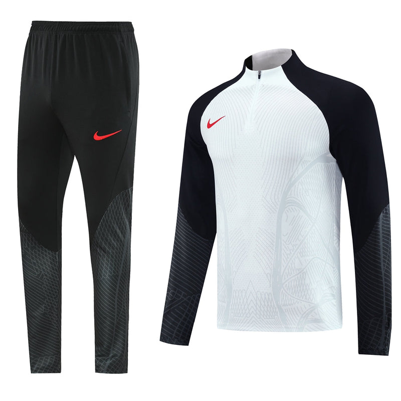 Conjunto de Frio Nike Training Branco e Preto