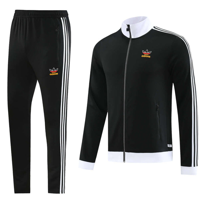 Conjunto de Frio Adidas Sportswear Preto e Branco