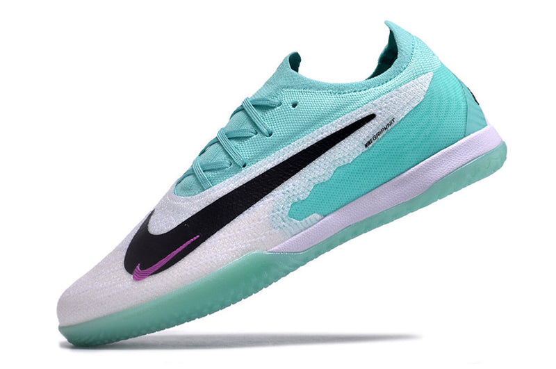 Chuteira Futsal Nike Phantom GX Elite IC Branca e Verde