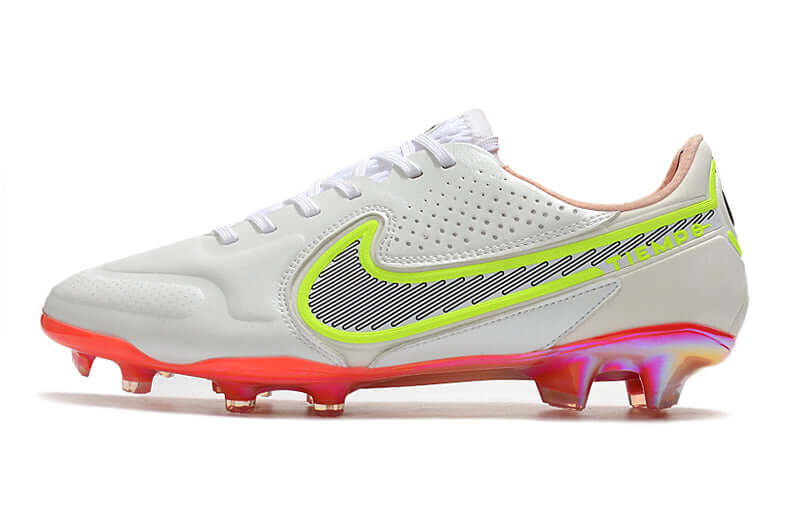 Chuteira Campo Nike Tiempo Legend 9 Elite FG Branca "Rawdacious Pack"