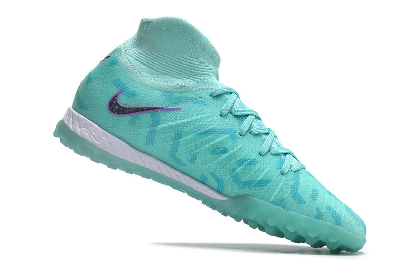 Chuteira Society Nike Phantom Luna Elite TF Verde "Peak Ready Pack"