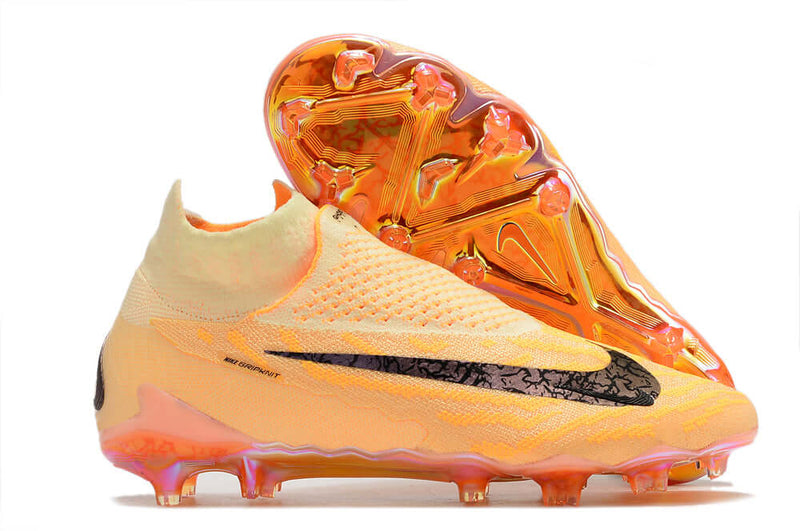 Chuteira Campo Nike Phantom GX DF Elite FG Laranja "Blaze"