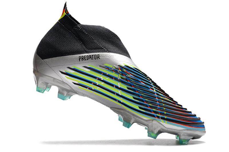 Chuteira Campo Adidas Predator Edge+ FG Prata "Beyond Fast UCL Pack"