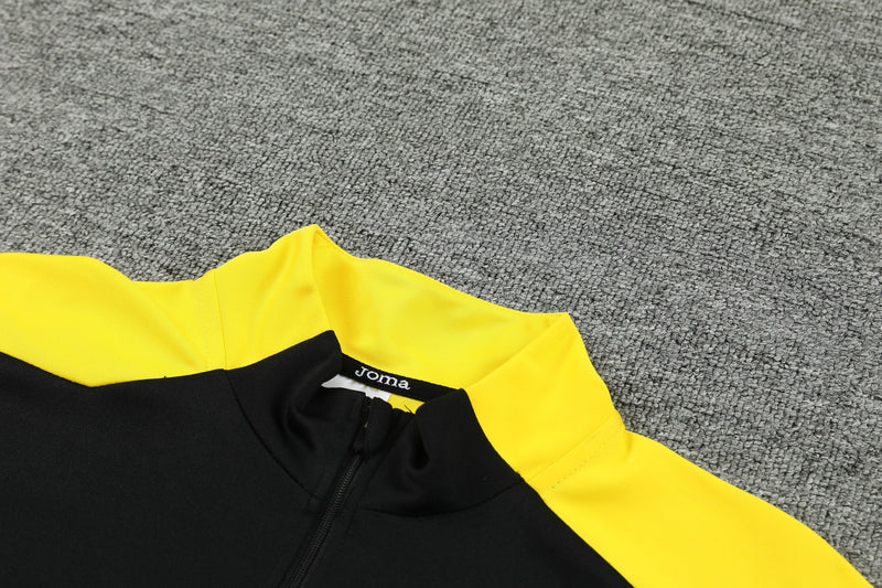 Conjunto de Frio Joma Training Amarelo e Preto