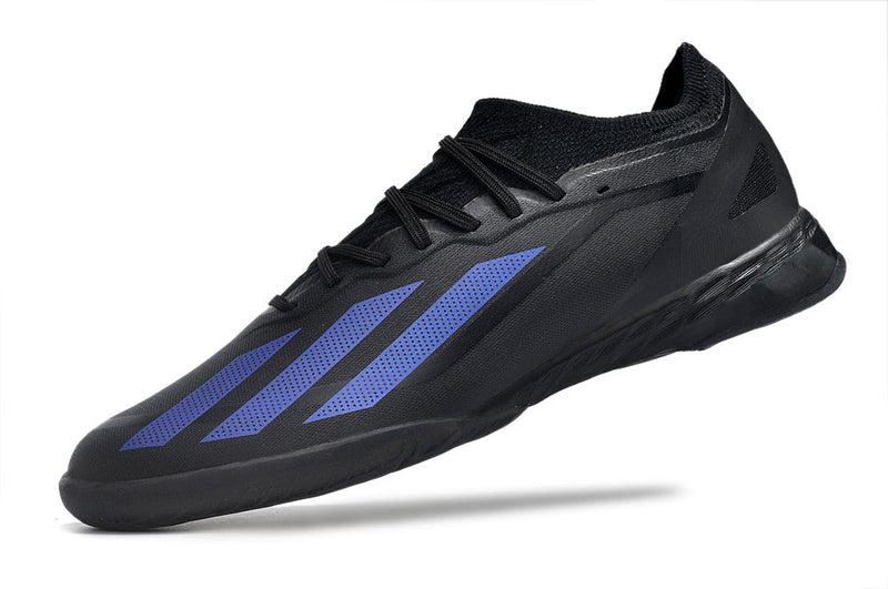 Chuteira Futsal Adidas X Crazyfast.1 IC Preta "Nightstrike Pack"