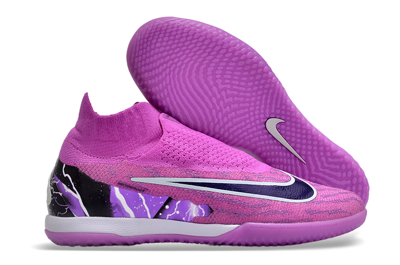 Chuteira Futsal Nike Phantom GX DF Elite IC Roxa "Thunder"