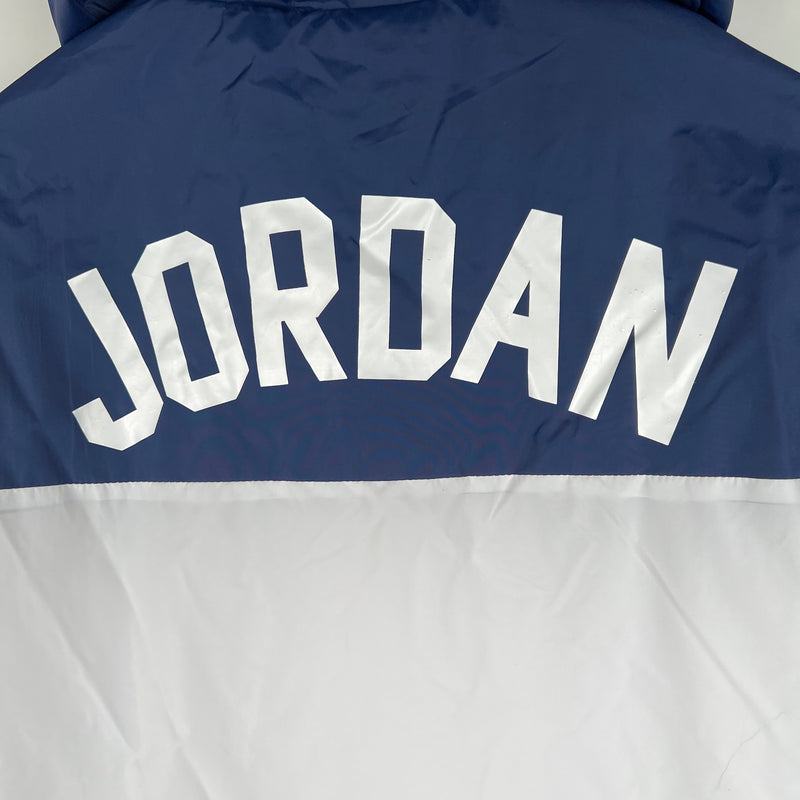 Corta Vento Nike Jordan Branca e Azul