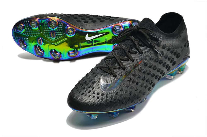 Chuteira Campo Nike Phantom Ultra Venom Elite FG Preto