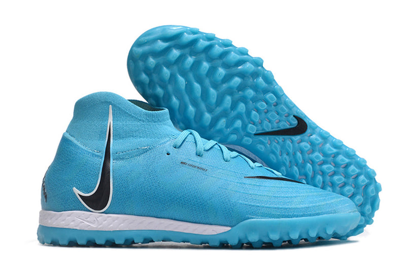 Chuteira Society Nike Phantom Luna Elite TF Azul