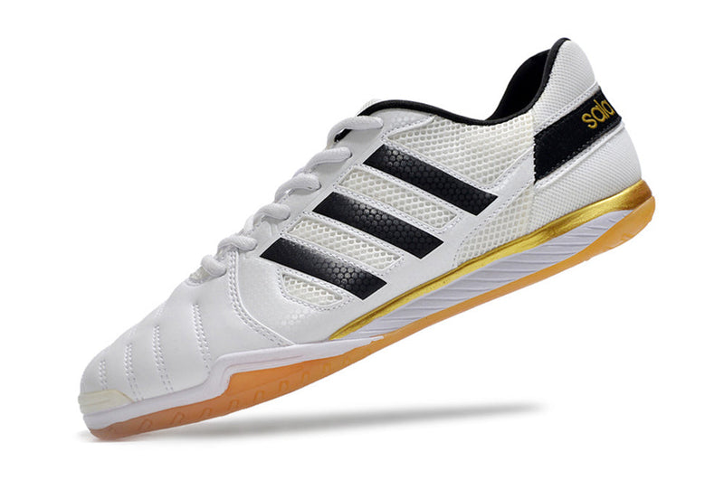 Chuteira Futsal Adidas Top Sala IC Branca e Preta