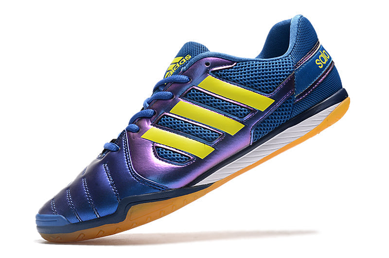 Chuteira Futsal Adidas Top Sala IC Azul e Verde