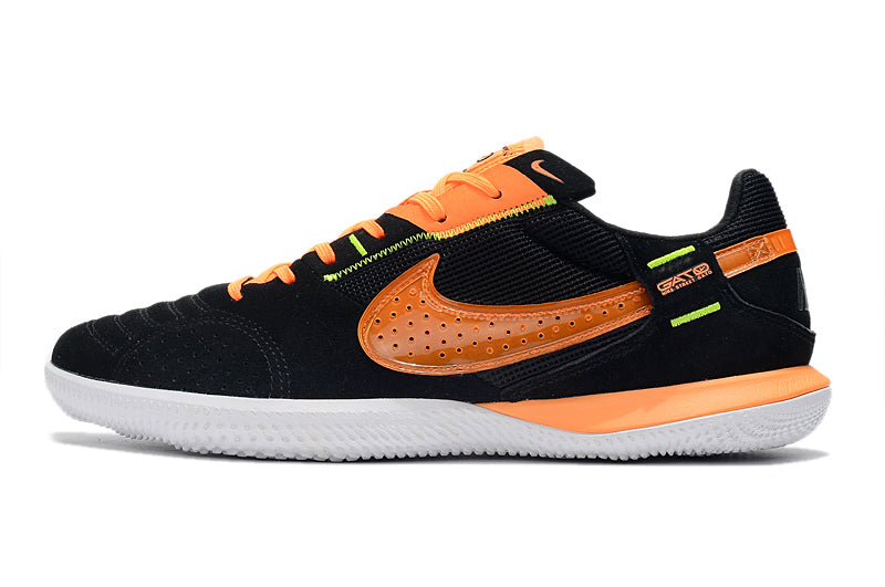 Chuteira Futsal Nike StreetGato IC Preta e Laranja