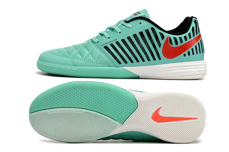 Chuteira Futsal Nike Lunar Gato II IC Verde e Branco