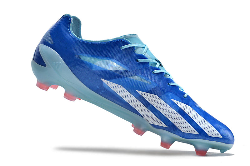 Chuteira Campo Adidas X CrazyFast+ FG Azul "Marine Rush Pack"