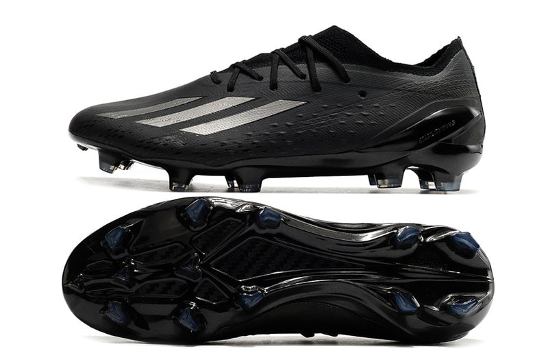 Chuteira Campo Adidas X Speedportal.1 FG Preta "Nightstrike Pack"