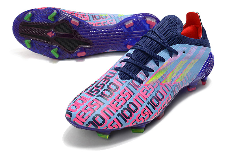 Chuteira Campo Adidas X Speedflow.1 FG Roxa "Messi"