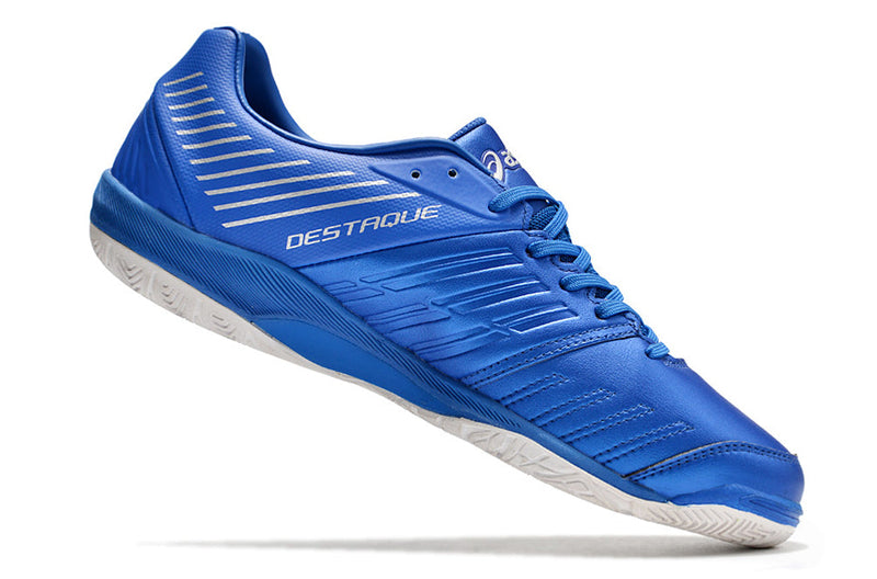 Chuteira Futsal Asics Japan Destaque II IC Azul