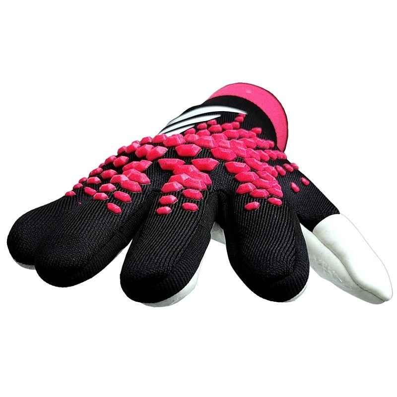 Luva de Goleiro Adidas Predator Accuracy Preta e Rosa