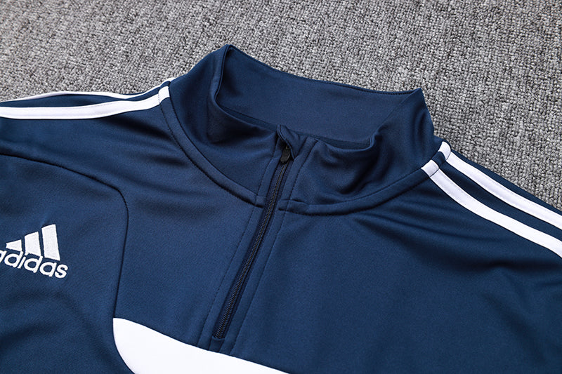 Conjunto de Frio Adidas Training Azul e Branco