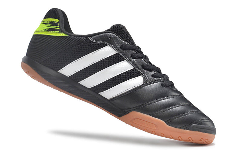 Chuteira Futsal Adidas Top Sala IC Preta e Branca