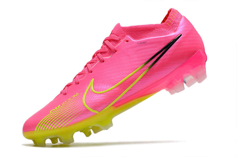 Chuteira Campo Nike Air Zoom Mercurial Vapor 15 Elite FG Rosa "Luminous Pack"