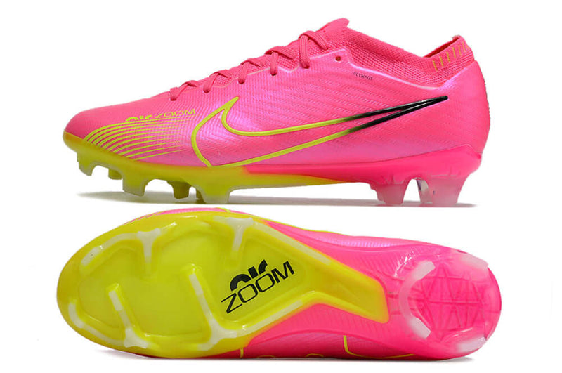 Chuteira Campo Nike Air Zoom Mercurial Vapor 15 Elite FG Rosa "Luminous Pack"