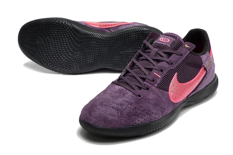 Chuteira Futsal Nike StreetGato IC Roxa e Preta