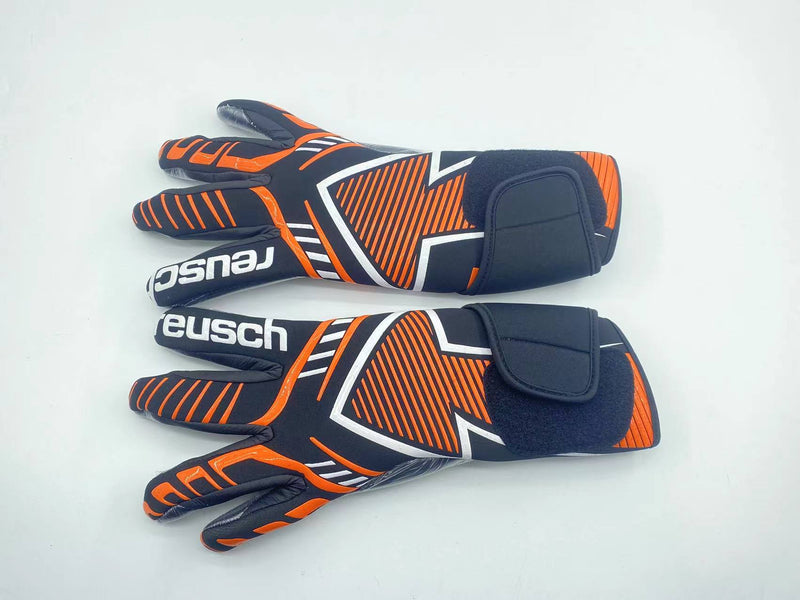 Luva de Goleiro Reusch Pure Contact Laranja e Preto